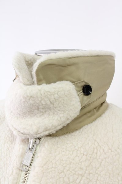 画像5: Moonage Devilment(清春) ジャケット.ボア フライト /オフホワイト/44 T-22-01-20-001-Mo-ja-KN-ZT187 (5)