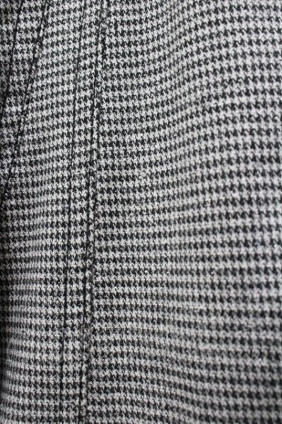 画像3: Luv maison ジャケット.ゴートレザー切り替えハウンズトゥースシングルライダース / O-22-01-20-037-Lu-ja-YM-ZT-ML014 (3)