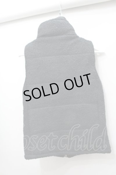 画像3: Xfrm ベスト.クロゼットフードボア /ブラック/2 O-22-01-20-065-Xf-to-YM-ZT-M121 (3)