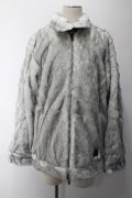 【WINTERセール】Zephyren ジャケット.FUR JACKET /ホワイト/M S-22-01-24-1024-ze-ja-KN-ZT-M124