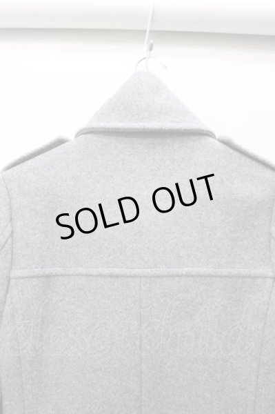 画像4: CHARM CULT コート.ダブルボタンメルトン /グレー/1 O-22-01-25-127-CH-ou-YM-ZT-M100 (4)