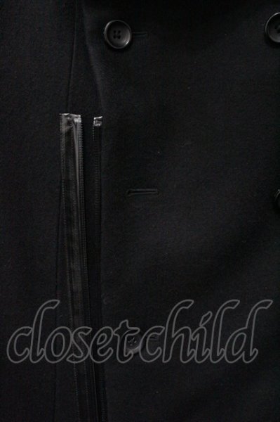 画像3: gene par YUKIO MISHIBA コート.ウールスタンドネック /ブラック/48 O-22-01-25-132-ou-YM-ZT-M127 (3)