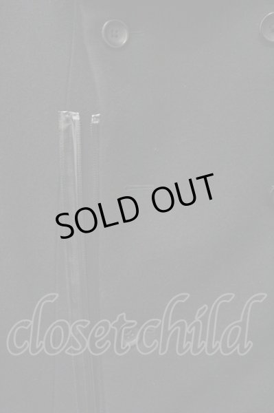 画像3: gene par YUKIO MISHIBA コート.ウールスタンドネック /ブラック/48 O-22-01-25-132-ou-YM-ZT-M127 (3)