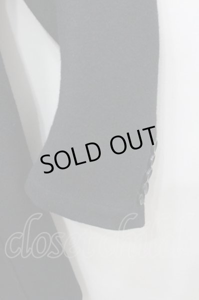 画像4: gene par YUKIO MISHIBA コート.ウールスタンドネック /ブラック/48 O-22-01-25-132-ou-YM-ZT-M127 (4)