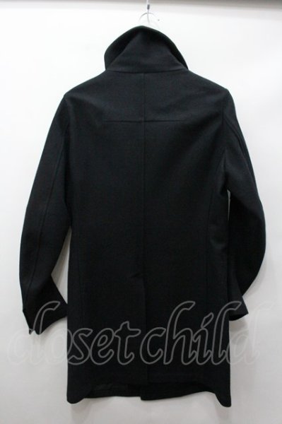 画像5: gene par YUKIO MISHIBA コート.ウールスタンドネック /ブラック/48 O-22-01-25-132-ou-YM-ZT-M127 (5)