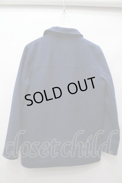 画像4: NO ID. コート.ウールメルトン /ネイビー/1 O-22-01-25-183-NO-ou-YM-ZT-M124 (4)