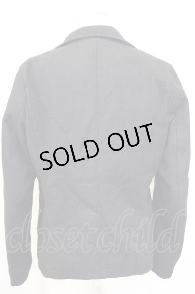 画像2: NO ID. コート.メルトンP /ブラック/1 T-22-01-26-004-NO-ou-KN-ZT-M109 (2)