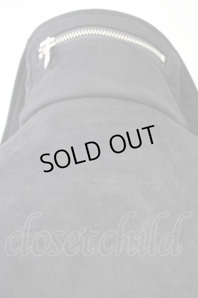 画像5: NO ID. ジャケット.フェイクスエードWライダース /ブラック/2 T-22-01-26-009-NO-ja-KN-ZT025 (5)