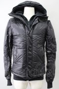 【WINTERセール】S'exprimer ジャケット.3WAYレイヤードダウン /ブラック/44 T-22-01-26-010-Se-ts-YM-ZT-M003