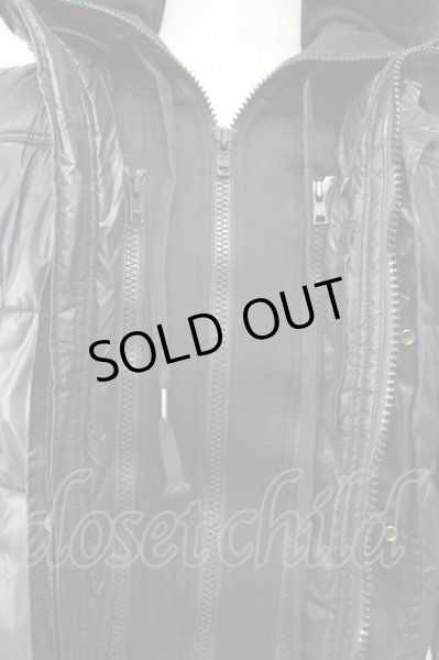 画像6: S'exprimer ジャケット.3WAYレイヤードダウン /ブラック/44 T-22-01-26-010-Se-ts-YM-ZT-M003 (6)