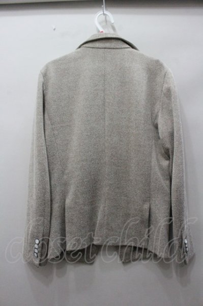 画像5: BUFFALO BOBS ジャケット.COZZA-CHEVRON(コッザシェブロン)ツイードイタリアンカラー /ベージュ/1 O-22-01-27-034-BU-pa-YM-ZT258 (5)