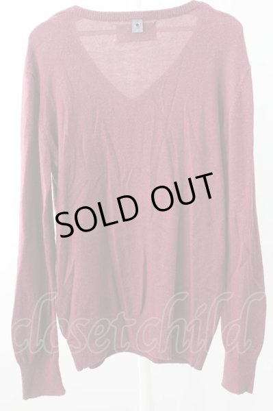 画像2: wjk ニット.Uネック /ワイン/M T-22-01-28-005-wj-to-KN-ZT264 (2)