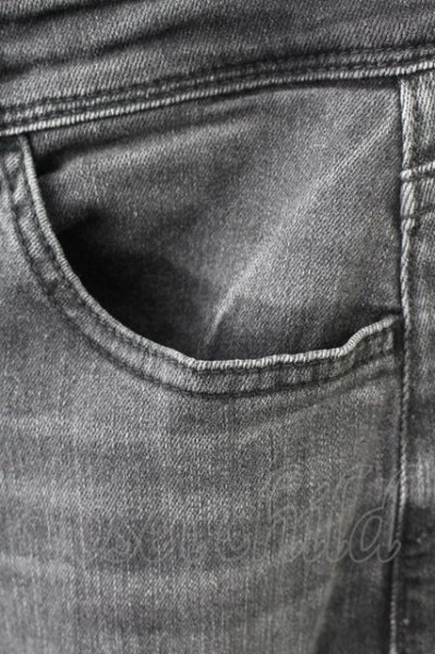 画像6: VANQUISH パンツ.Sakura print Stretch Tapered Denim /ブラック/30 T-22-01-28-011-VA-pa-KN-ZT264 (6)