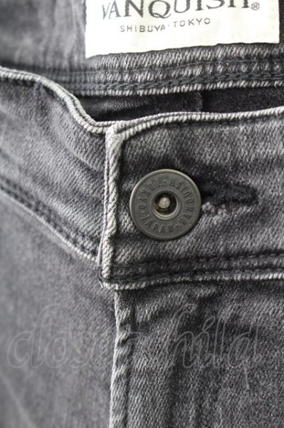 画像7: VANQUISH パンツ.Sakura print Stretch Tapered Denim /ブラック/30 T-22-01-28-011-VA-pa-KN-ZT264 (7)