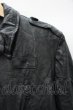 画像2: attack the mind 7 ジャケット.WASH oxhide f-army レザー /ブラック/3 O-22-01-31-026-at-ja-YM-ZT-ML001 (2)