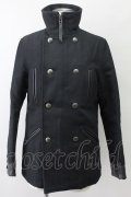 【WINTERセール】PROPA9ANDA ジャケット.レザー切替P /ブラック/M T-22-02-03-005-pr-ja-KN-ZT-ML011