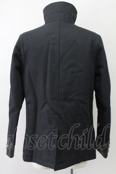 画像2: PROPA9ANDA ジャケット.レザー切替P /ブラック/M T-22-02-03-005-pr-ja-KN-ZT-ML011 (2)