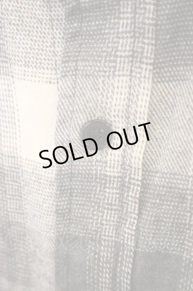 画像4: JACKROSE シャツ.チェックシャツ /グレー/3 T-22-02-08-009-JA-sh-ET-ZT277 (4)