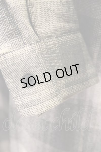 画像5: JACKROSE シャツ.チェックシャツ /グレー/3 T-22-02-08-009-JA-sh-ET-ZT277 (5)