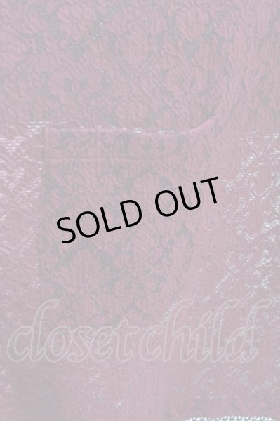 画像3: SMACK ENGINEER ベスト.ペイズリー柄ロング /ワイン/表記なし T-22-02-09-015-SM-to-KN-ZT279 (3)