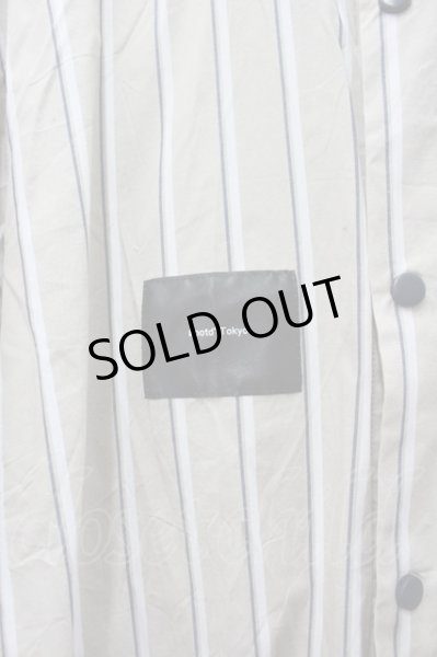 画像2: #ootd シャツ.レモンストライプ /ベージュ/L O-22-02-15-120-ET-sh-YM-ZT217 (2)