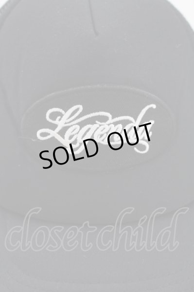 画像4: LEGENDA キャップ.ロゴワッペン /ブラック/- T-22-02-18-006-LE-za-NA-ZT095 (4)