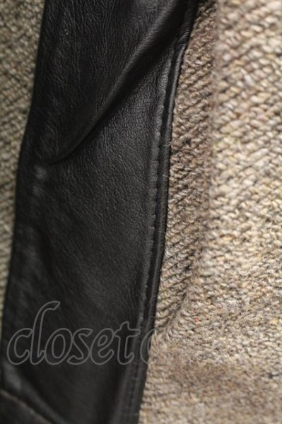 画像5: 【新品商品】韓国ブランド SHERLOCK  Rug.ノッチパイピングニットテーラード /ブラウン/F 22-02-24-002l-1-ja-SH-m-NA-ZT-M095 (5)