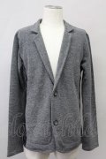 【新品商品】韓国ブランド SHERLOCK  Rug.ノッチパイピングニットテーラード /グレー/F 22-02-24-003l-1-ja-SH-m-NA-ZT-M095