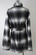 画像2: million dollar orchestra コート.PLAID GOWN /ブラック/2 T-22-02-25-008-MI-ja-KN-ZT-M102 (2)