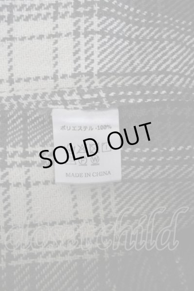 画像9: million dollar orchestra コート.PLAID GOWN /ブラック/2 T-22-02-25-008-MI-ja-KN-ZT-M102 (9)