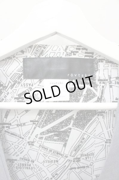 画像2: rovtski ジャケット.ノーカラーテーラード /グレー/M O-22-03-10-107-ro-ja-YM-ZT138 (2)