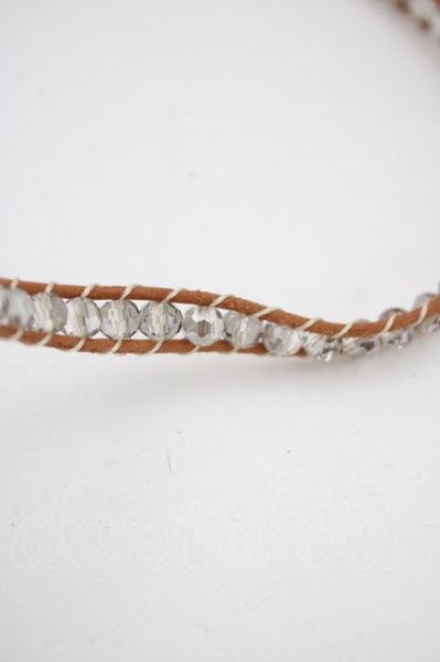 画像3: 【新品アウトレット】 【50%OFF】ラップブレス /ベージュ/F T-22-03-31-006l-1-ac-SI-m-NA-ZT-B501 (3)