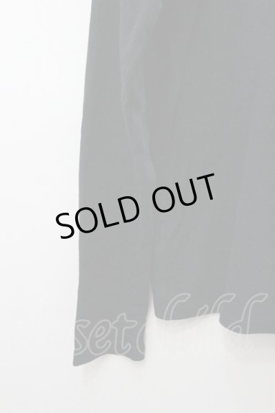 画像3: GOSTAR DE FUGA カットソー.スムースストレッチタートルネック /ブラック/46 O-22-04-03-031-GO-to-YM-ZT203 (3)