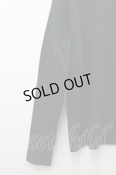 画像5: GOSTAR DE FUGA カットソー.スムースストレッチタートルネック /ブラック/46 O-22-04-03-031-GO-to-YM-ZT203 (5)