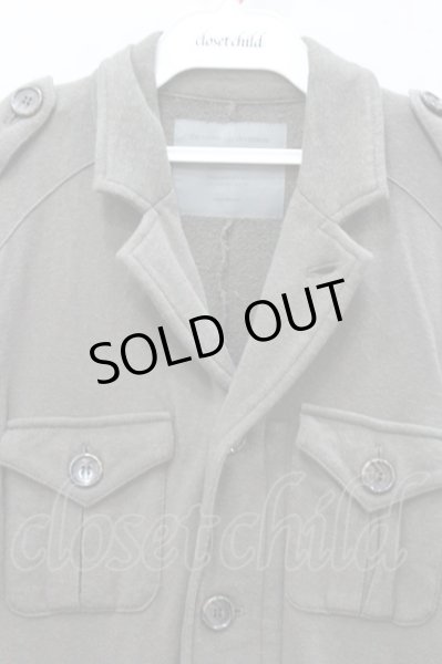 画像2: Moonage Devilment(清春) ジャケット.コットンミリタリー /カーキ/44 O-22-04-08-013-Mo-ja-YM-ZT047 (2)