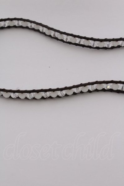 画像2: 【新品アウトレット】 【50%OFF】3連ラップブレス /クリアミックス/- 22-04-12-015l-1-ac-SI-m-NA-ZT-B500 (2)