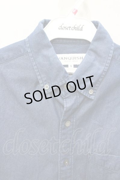 画像2: VANQUISH シャツ.60s double ply yarn denim /ブルー/S O-22-04-12-036-VA-ou-YM-ZT265 (2)