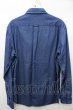 画像4: VANQUISH シャツ.60s double ply yarn denim /ブルー/S O-22-04-12-036-VA-ou-YM-ZT265 (4)