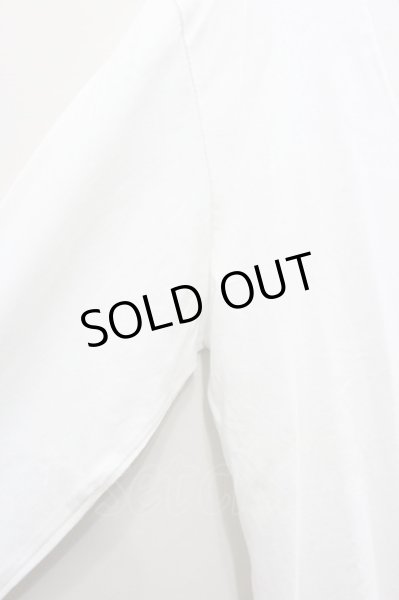 画像3: Roshell カットソー.六分袖Vネック /ホワイト/M O-22-04-12-005-Ro-to-YM-ZT275 (3)