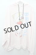 【セール】MILK BOY パーカー.LAND by DUCK HOODIE /アースピンク/F O-22-04-12-079-ET-to-YM-ZT474