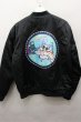 画像4: NieR CLOTHINGジャケット.バックパッチナイロンブルゾン /ブラック/ O-22-04-20-061-SE-ja-YM-ZT-M111 (4)