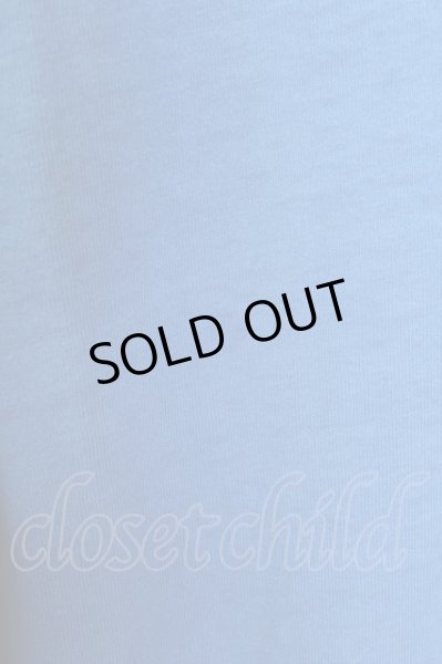 画像5: RtA カットソー.ロゴプリントスリーブ /ブルー/XS T-22-04-23-009-AT-to-NA-ZT262 (5)