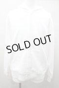 【セール】NieR CLOTHINGパーカー.龍プリント裏起毛 /ホワイト/XL O-22-04-30-055-SE-to-YM-ZT275