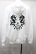 画像4: NieR CLOTHINGパーカー.龍プリント裏起毛 /ホワイト/XL O-22-04-30-055-SE-to-YM-ZT275 (4)