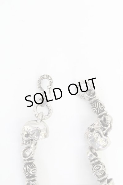 画像3: 【新品アウトレット】 【50%OFF】スカルブレス /シルバー/表記なし 22-05-07-011l-1-ac-SI-m-NA-ZT-B501 (3)