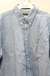 画像2: THE TWELVE シャツ.ボタンフライボタンダウン六分袖 【現在買取対象外】 /サックス/46 O-22-05-14-054-TH-sh-YM-ZT267 (2)