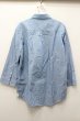 画像4: THE TWELVE シャツ.ボタンフライボタンダウン六分袖 【現在買取対象外】 /サックス/46 O-22-05-14-054-TH-sh-YM-ZT267 (4)
