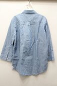 画像4: 【SALE】THE TWELVE シャツ.ボタンフライボタンダウン六分袖 【現在買取対象外】 /サックス/46 O-22-05-14-054-TH-sh-YM-ZT267