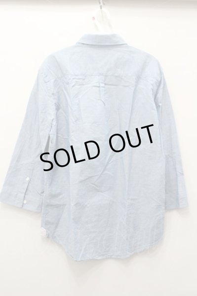 画像4: THE TWELVE シャツ.ボタンフライボタンダウン六分袖 【現在買取対象外】 /サックス/46 O-22-05-14-054-TH-sh-YM-ZT267 (4)