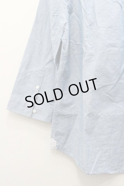 画像6: THE TWELVE シャツ.ボタンフライボタンダウン六分袖 【現在買取対象外】 /サックス/46 O-22-05-14-054-TH-sh-YM-ZT267 (6)